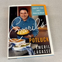 Emeril&#39;s Potluck: Comfort Food with a Kicked-Up Attitude Book Signed 1st... - £16.87 GBP