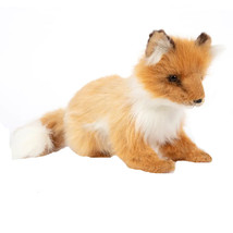 Sitting Fox Plush Toy 24cm - £39.59 GBP