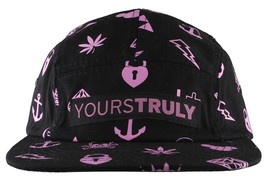 Yours Truly Sindustries 5 Panel Reppin NY Strapback Baseball Hat Cap NWT - £14.13 GBP