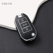 Tpu Car Flip Key Case Cover  Fob For  208 2008 306 308 3008 408 508 4008 5008 30 - £37.07 GBP