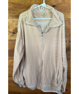 Sweatscdo Tan Velour Track Suit Jacket Mens XXXLarge 90&#39;s Vintage - $340.88 MXN