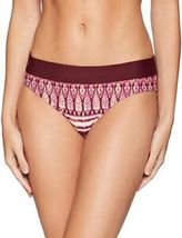 prAna Ramba Size Small (S) Hipster Mid Rise Bikini Bottoms Black Cherry ... - $32.70 CAD