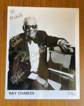 Singer Ray Charles Music Star Photo Signed Auto Photograph Autograph - $100.00