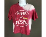 Pink Floyd Women’s Crop Top T-shirt Size M Pink TF15 - $9.40