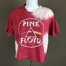 Pink Floyd Women’s Crop Top T-shirt Size M Pink TF15 - £7.34 GBP