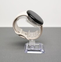 Google Pixel Watch 3 45mm LTE Watch Polished Silver with Porcelain Band image 3