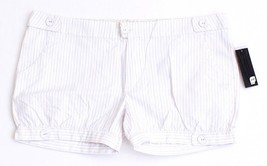 Orage White Pin Striped Casual Shorts Women&#39;s NWT - £31.89 GBP