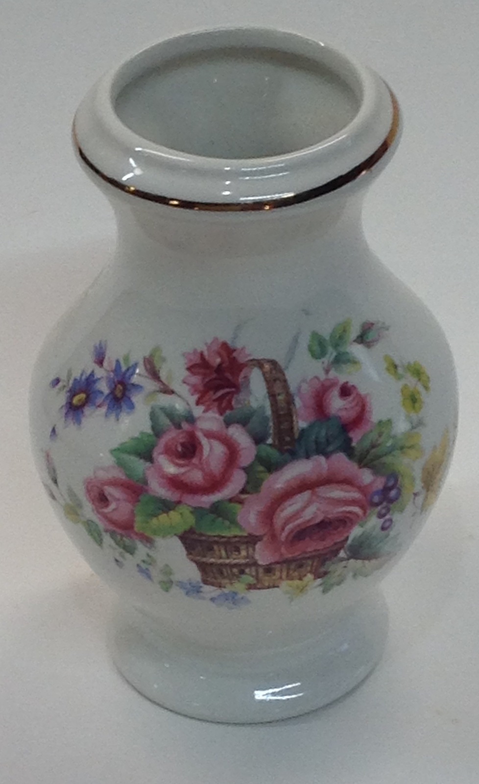 Primary image for Wood and Sons England Flowred Vase Vintage Genuine Ironstone