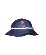 United States Navy Theme Bucket Hat, Navy Pin, American Flag Pin &amp; Ancho... - £9.70 GBP