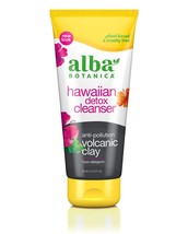 Alba Botanica Hawaiian Detox Cleanser, Anti-Pollution Volcanic Clay, 6 Oz - £17.53 GBP