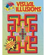 3-D Coloring Book--Visual Illusions (Dover 3-D Coloring Book) [Paperback... - $185.79 MXN