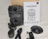 4K 32MP Trail Camera, Game Camera for Wildlife Monitoring - 120° PIR Angle - $39.89