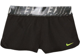 Nike Girls Ergonomic Enhanced Fit Shorts Color Blak 001 Size 16 - £24.24 GBP