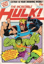 The Incredible Hulk British Comic Magazine #24 Marvel UK 1982 FINE- - £1.95 GBP