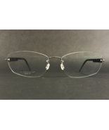 Lindberg Eyeglasses Frames 2284 T601 Col. ZMA/P10 Silver Blue Rimless 55-15-140 - $395.96