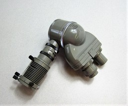 Olympus Binocular Microscope Head with Illuminator Adapter Tube Attachment - £170.62 GBP
