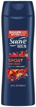 Suave Men Sport Body Wash / 15 fl oz - £9.01 GBP