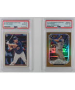 Lot Of 2 PSA 10 2019 Bowman Pete Alonso, Jeff McNeil Baseball Cards - $206.01 CAD