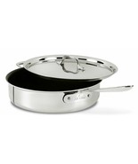 All-Clad d3  3-ply Polished Stainless-Steel 3-Qt Nonstick Sauté Pan NO LID - $102.05 CAD