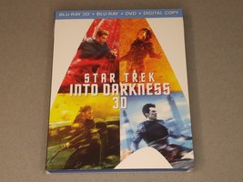 Star Trek: Into Darkness (Blu-ray 3D, Blu-ray Disc, DVD, slipcover, Target) - £7.96 GBP