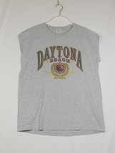 Vintage Jerzees Daytona Beach Florida Sleeves Muscle Shirt XL - £11.80 GBP