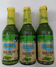 3X La Anita Green Habanero Salsa ( Habanero Verde ) - 3 Bottles of 120ml ea - $408.12 MXN