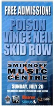Poison Vince Neil Skid Row Ticket Stub July 20 2003 Dallas Texas - £11.60 GBP