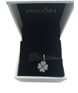Pandora Lucky Four Leaf Clover Dangle Charm 791309CZ - $26.99