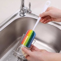 Detachable Rainbow Water Bottle Brush - £8.76 GBP