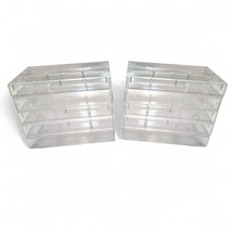 Clear Black White Plastic Jewel Cassette Tape Case Empty USED Replacemen... - $12.42 CAD