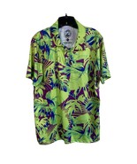 Proud 90 Ninety Golf is Fun Polo Shirt UV 30 Sun Protection Palm Trees M... - $29.35