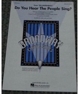 Do You Hear The People Sing? Claude-Michel Schönberg, 1992  SHEET MUSIC ... - $130.76 MXN
