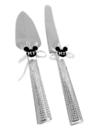 Gay Mr And Mr Mickey Wedding Cake Knife and Server Mouse Wedding Set - £31.43 GBP