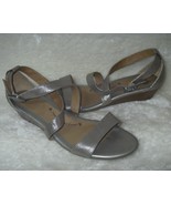 Sofft  Innis Metallic Wedge Sandals Women&#39;s  Size US 10 M , NO BOX - $40.60 CAD