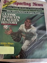 The Sporting News Willie Mays Giants Mike Witt Cubs Angels October 8 1984 - $12.50