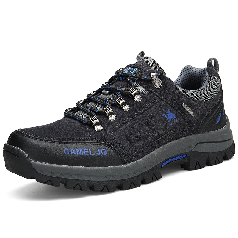 Men Hiking Shoes Outdoor Trail Trekking Mountain Sneakers Non-slip Mesh ... - £43.29 GBP