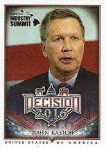 John Kasich 2016 Leaf Decision Hawaii Industry Summit Extremely Rare Insert Pres - £32.23 GBP