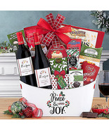 Kiarna Holiday Red Duet: Wine Gift Basket - $217.29 CAD