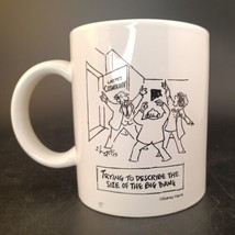 Sidney Harris Nerd Geek Teacher &quot;Trying to Describe... Size Big Bang &quot;Coffee Mug - £10.90 GBP