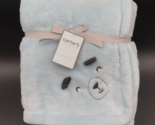 Carter&#39;s Baby Blanket Dog Face Puppy 3D Blue Plush - $69.99