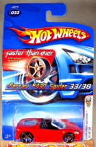 2006 Hot Wheels Faster Than Ever #33 First Edition Ferrari F430 Spider Red w/FTE - £19.27 GBP