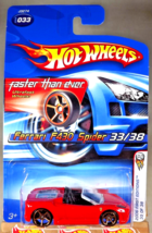 2006 Hot Wheels Faster Than Ever #33 First Edition Ferrari F430 Spider Red w/FTE - £19.28 GBP