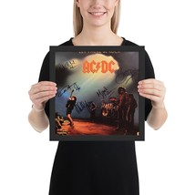 AC/DC FRAMED reprint signed Let There Be Rock album Framed Reprint - £63.35 GBP