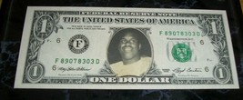 1993 Shaquille O&#39;neal Shaq $1 Dollar Federal Reserve Note Novelty Cash Currency - £40.45 GBP