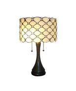 Whse of Tiffany TF7048TL Tiffany Style Jeweled Table Lamp Bronze - $159.38