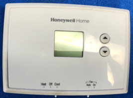 Honeywell Home Digital Programmable Thermostat - White - Used - Tested &amp;... - $7.91
