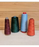 Vintage Standard Coosa Thatcher RARE SCT Sewing Machine Thread Lot of 4 - $395.42 CAD