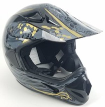 Davison Motocross Off Road Motorcycle Helmet Black Off-Road XL New - £41.09 GBP