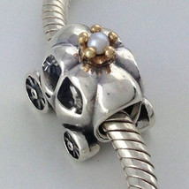 Authentic PANDORA Royal Carriage White Charm, Sterling Silver/Pearl, 790598P New - £49.31 GBP