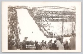 Postcard RPPC Ski Jump 1946 Brattleboro Vermont - $19.11